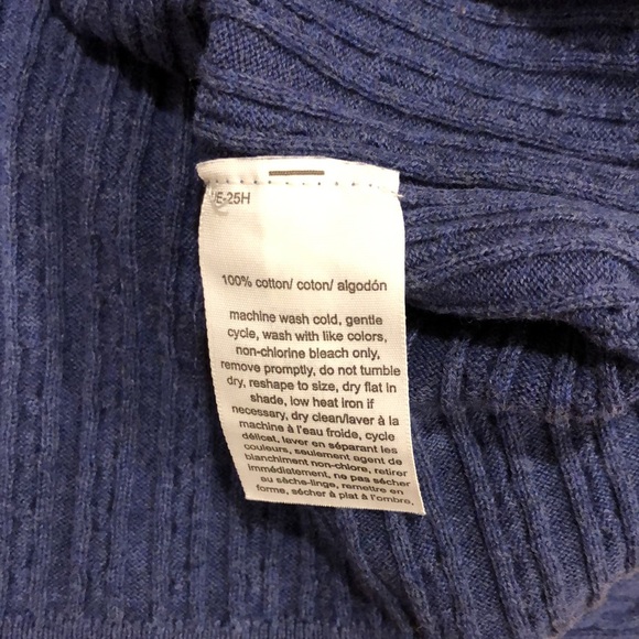 Navy Blue Cable Knit - Picture 4 of 4